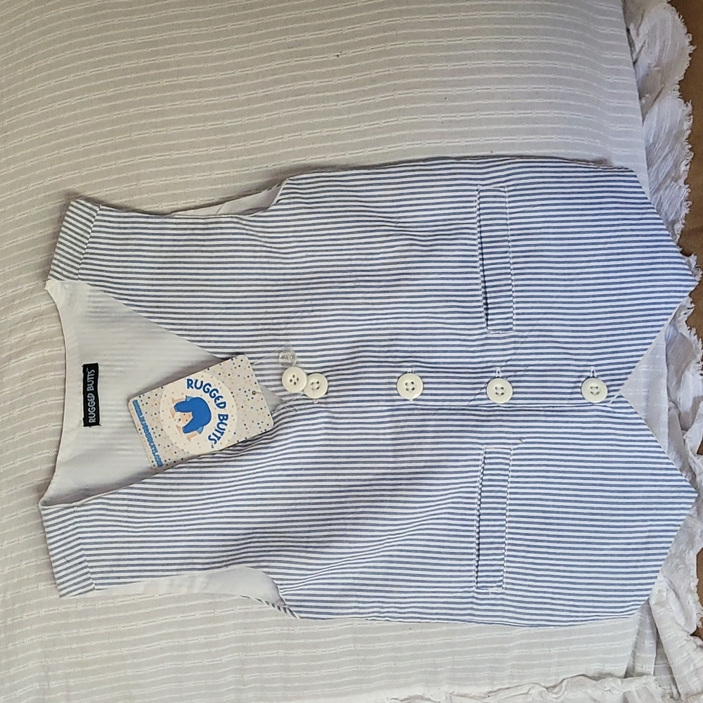 COPY - Rugged butts boys vest 4T NWT